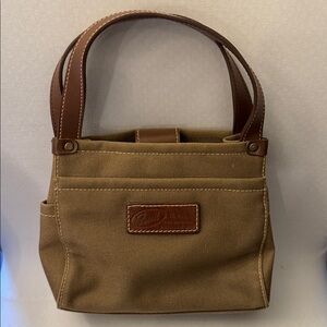 Brown Canvas Tote Bag